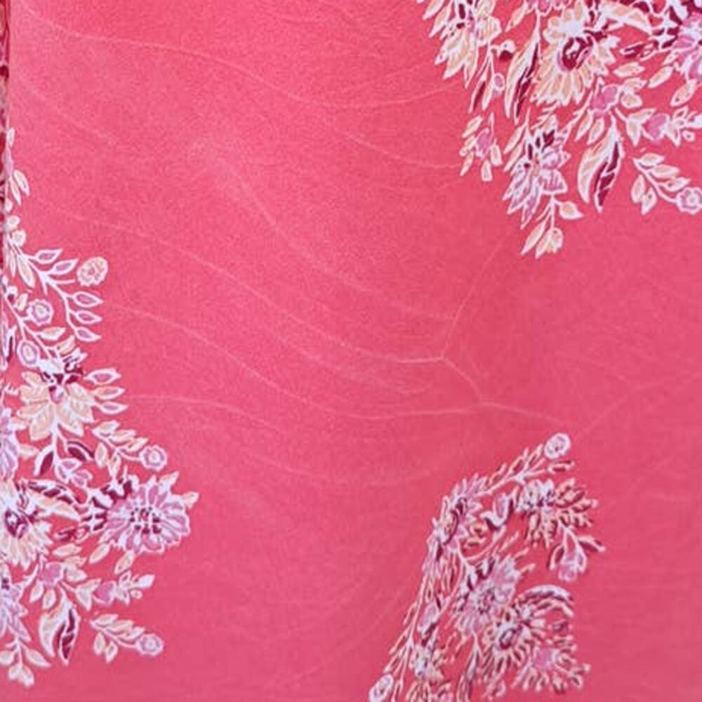 NEW Monsoon Beach Boho Floral Print Maxi Dress Red Pink Coral Flowy Sleeveless - Picture 12 of 12